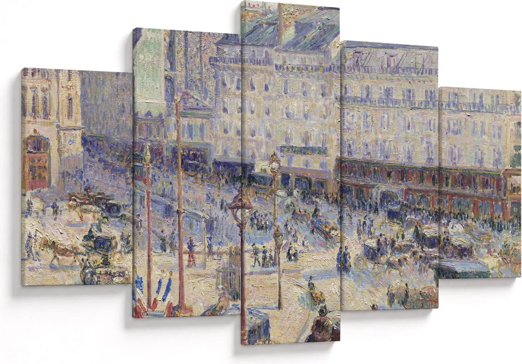 Kép - Camille Pissarro, The Place du Havre, reprodukciók (150x105 cm)