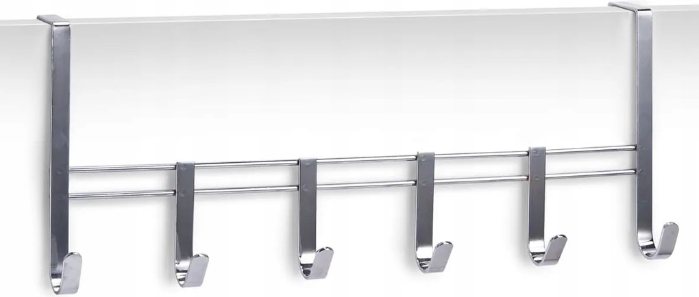 Zeller, Ajtóakasztó, 6 akasztó, 7.1x51x20.5