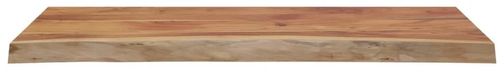 tömör akácfa téglalap alakú asztallap 100 x 40 x 2,5 cm