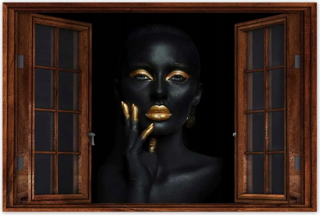 Poszterek 60x40 Aranyszínű kép