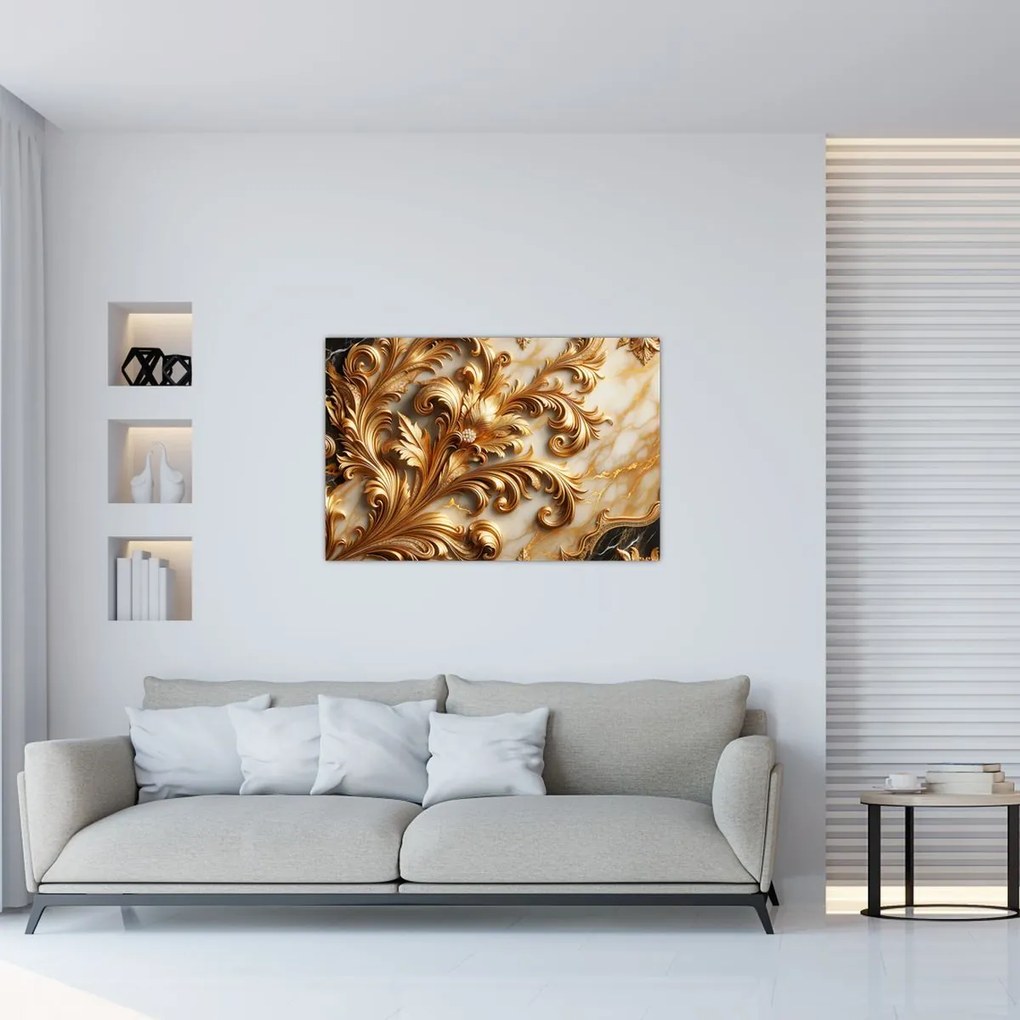 Kép - Márvány arannyal (90x60 cm)