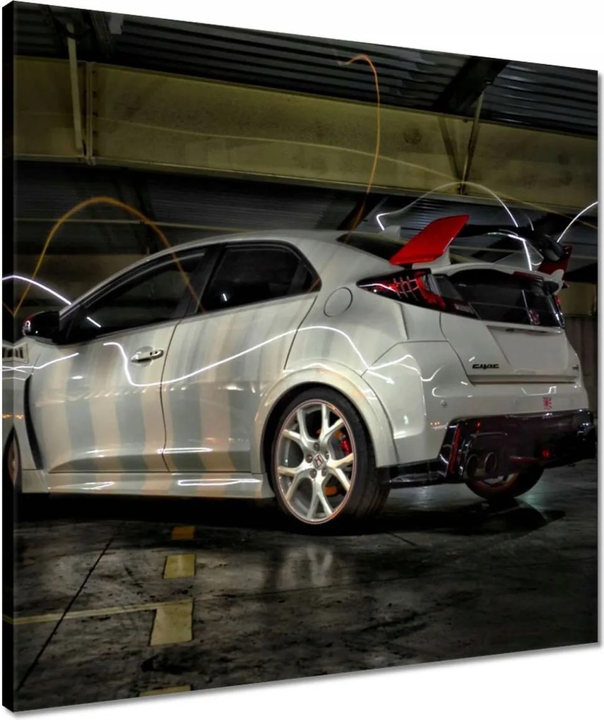 Vászonkép 50x50 Honda Civic Sportautó