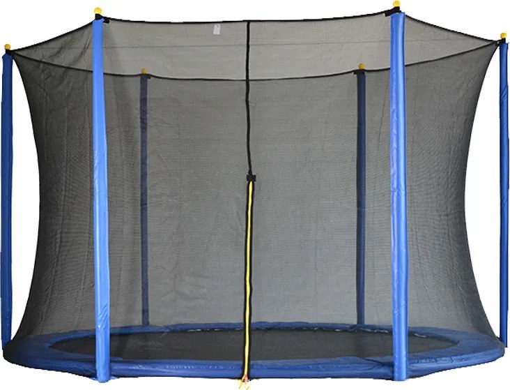 Trambulin védőháló, 244 cm-es trambulinhoz (GTR PRO Blue Sky)