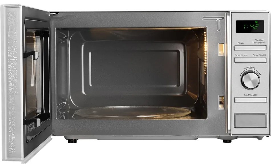 ECG MTD 2071SE mikrohullámú sütő, 20 l, ezüst