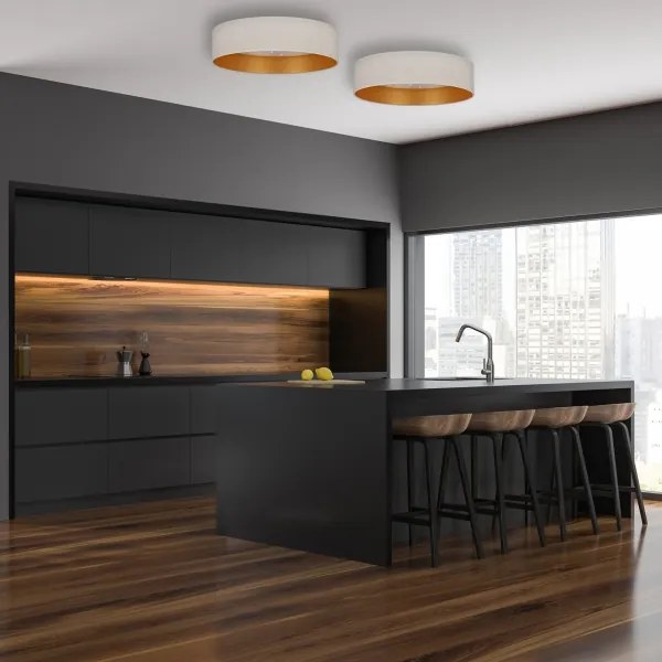 Brilagi - LED Mennyezeti lámpa VELVET STAR LED/24W/230V á. 40 cm  krém/arany