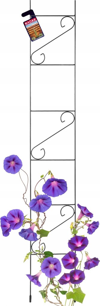 Kerti Létra Növényekhez Virágtámasz Fém 210 cm Erős Pergola