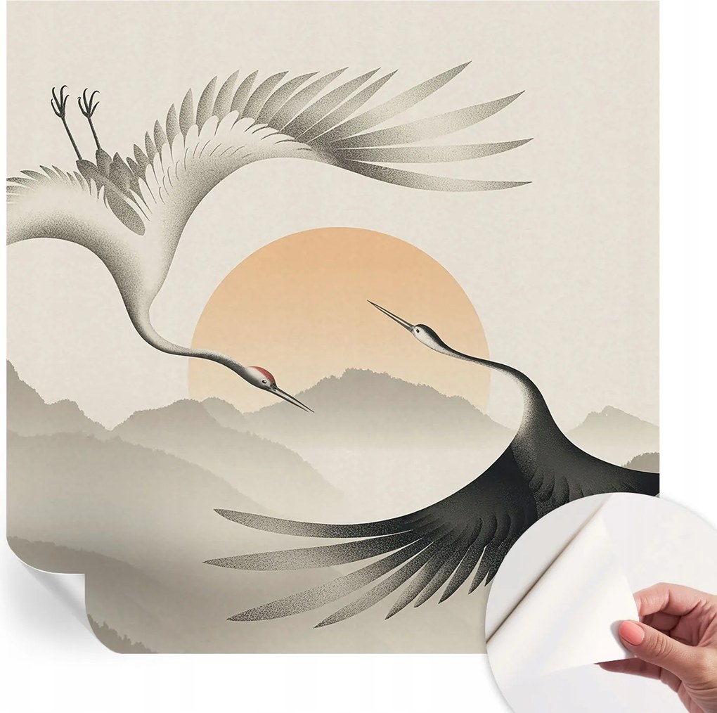 Modern öntapadós fotótapéta falra Darvak kelet 250x250 cm