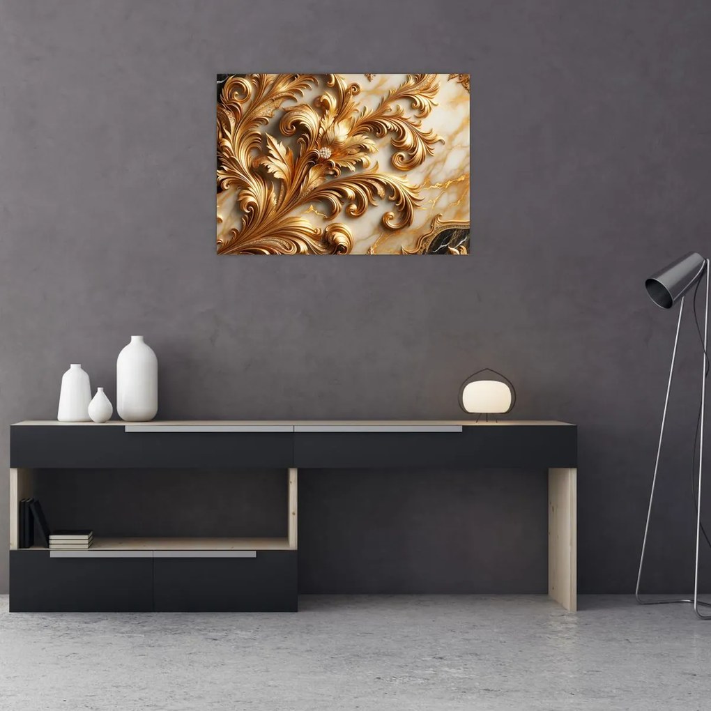 Kép - Márvány arannyal (70x50 cm)