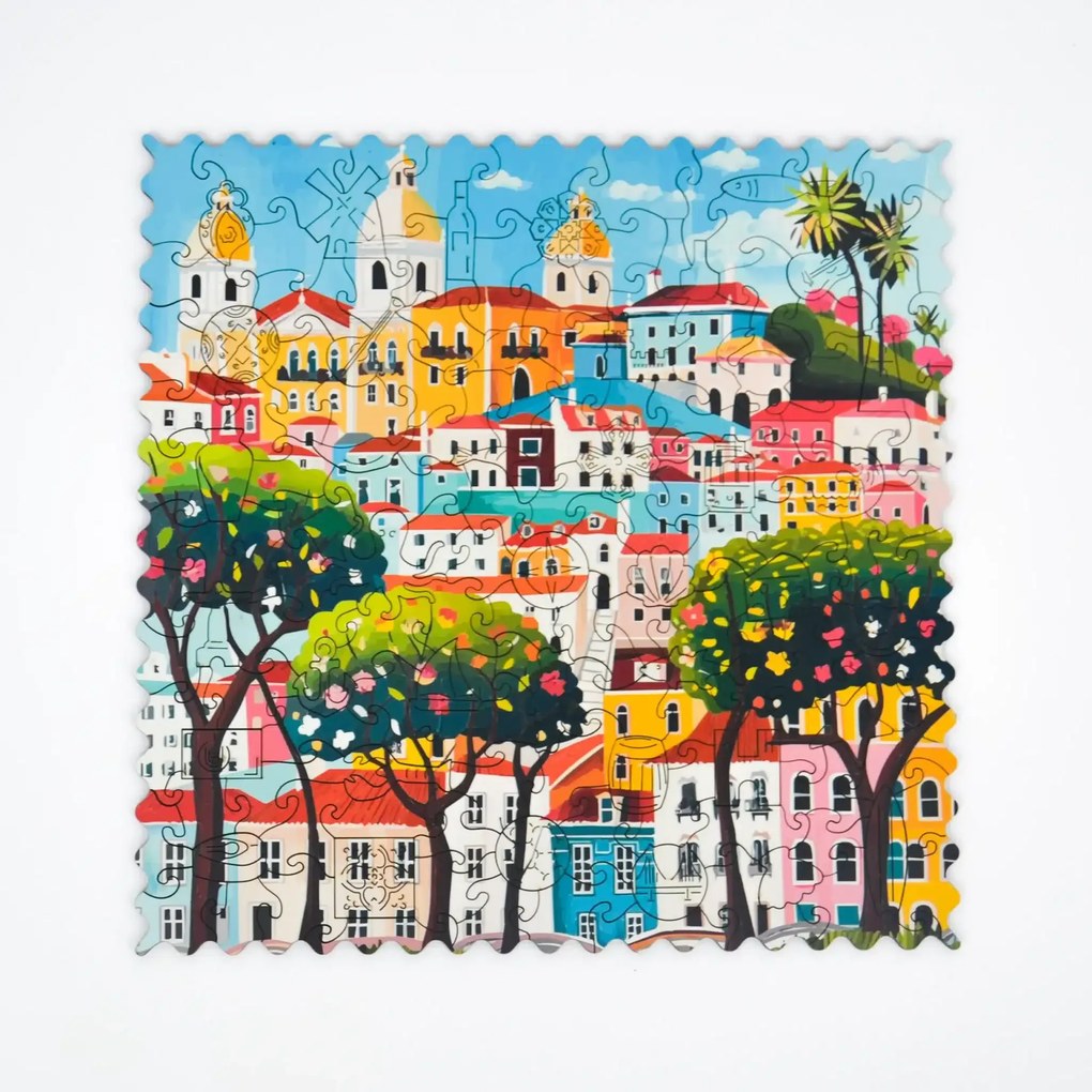 Lisszabon fa puzzle