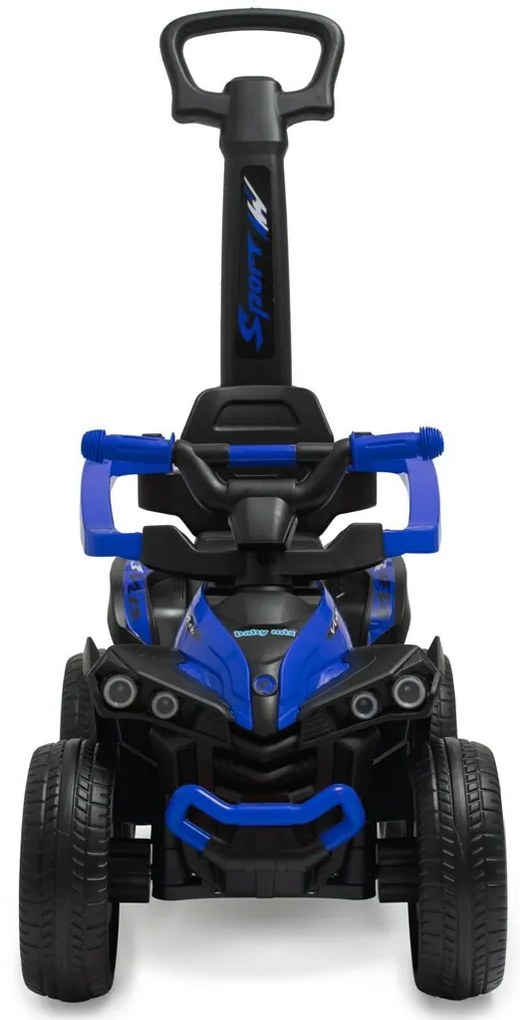 Baby Mix Mega Prime EVA gyerek futóbiciklivezetőrúddal, kék