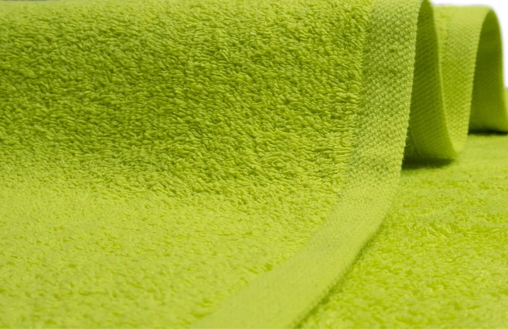 Lime strandtörölköző 100x180cm TiaHome