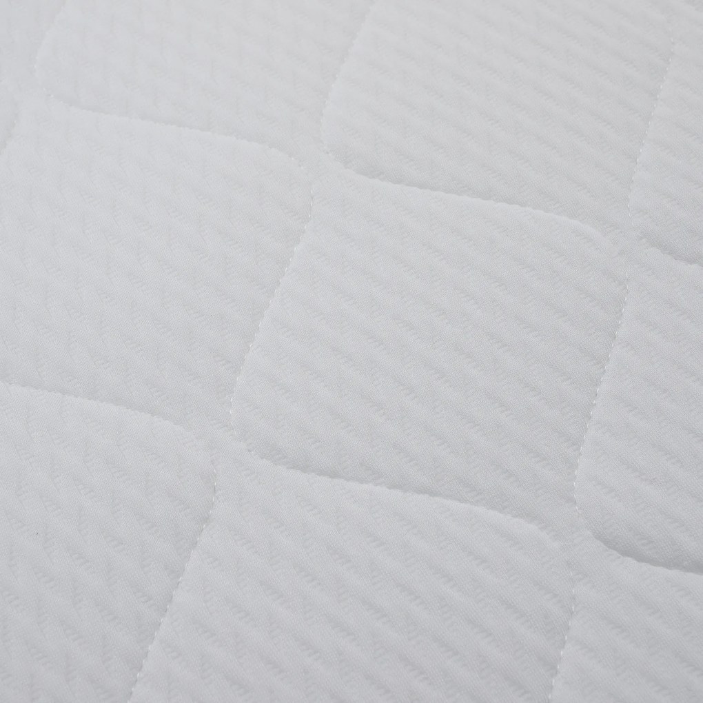 Boxspring ágy, 200x200, barna, APRIL