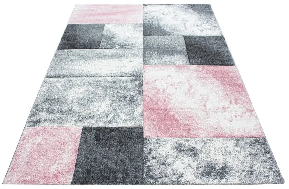 Rózsaszín-szürke szőnyeg 120x170 cm Hawaii – Ayyildiz Carpets
