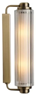 Nordlux - Fürdőszobai tükörvilágítás NIMAL 2xE14/25W/230V IP44 sárgaréz