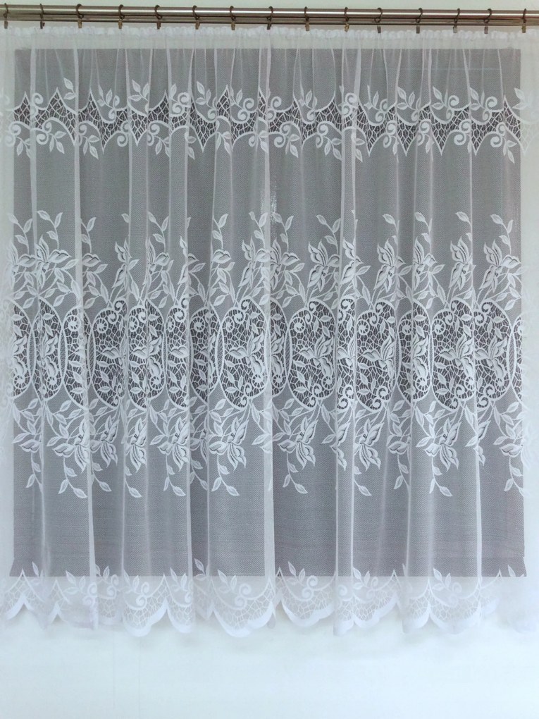 Mg Függöny jacquard 611/15 195X160 kész szalaggal