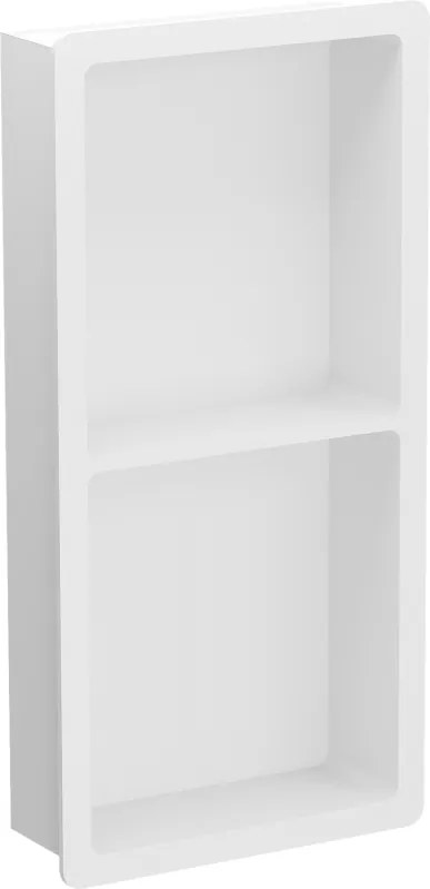 Mexen X-Wall-K konglomerát fali polc 62,2 x 30,7 cm, fehér - 1900623010