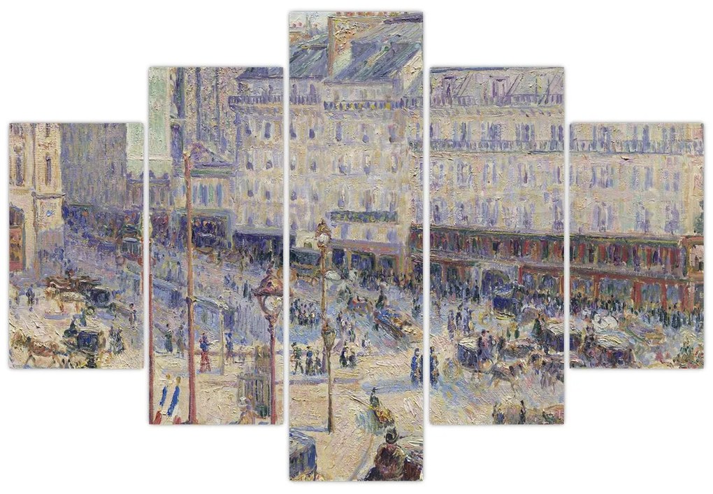 Kép - Camille Pissarro, The Place du Havre, reprodukciók (150x105 cm)