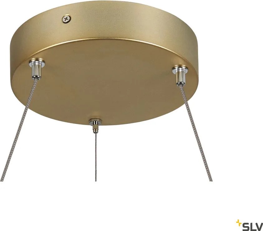 SLV 1005177 ONE Modern Led Függesztett Lámpa Sárgaréz LED IP20