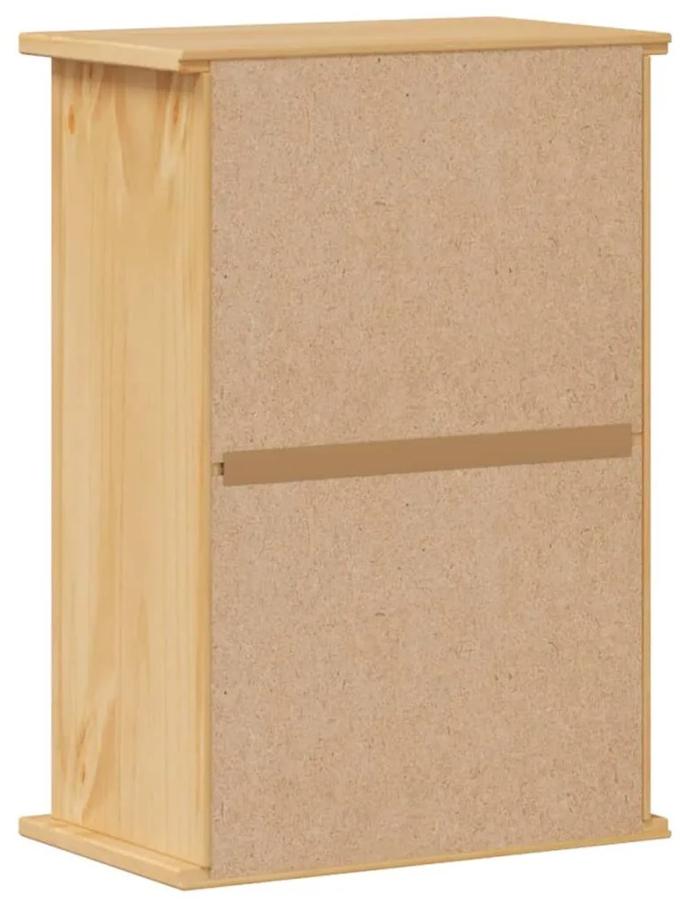 Corona tömör fenyőfa fali fürdőszobaszekrény 45 x 27 x 64,5 cm