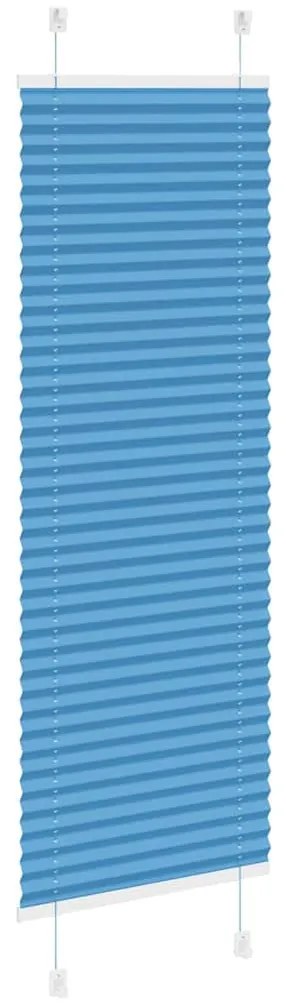 pliszírozott redőny kék 45x100 cm szövetszélesség 44,4 cm
