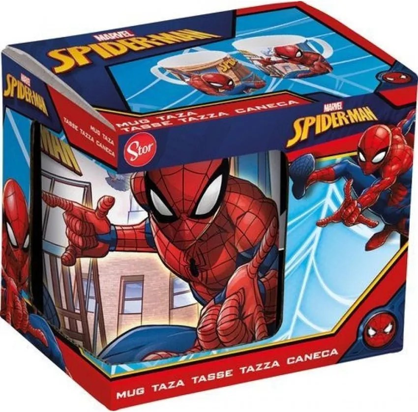 Pókember Streets porcelán bögre 325 ml (11 oz) Díszdobozban