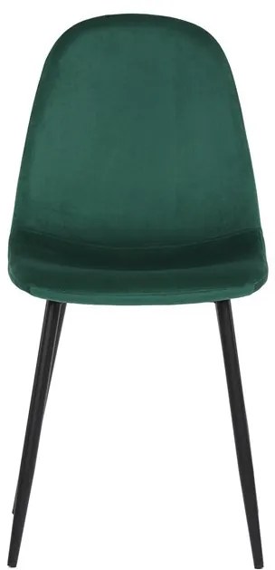 Zöld Bársony Étkezőszék. CT-971 GRN4