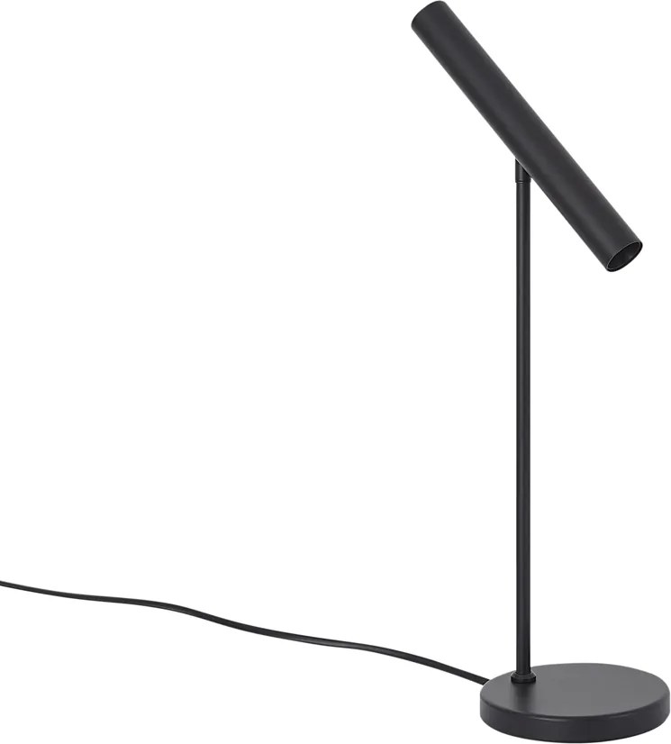 Modern fekete asztali lámpa LED-del és érintődimmerrel - Neva