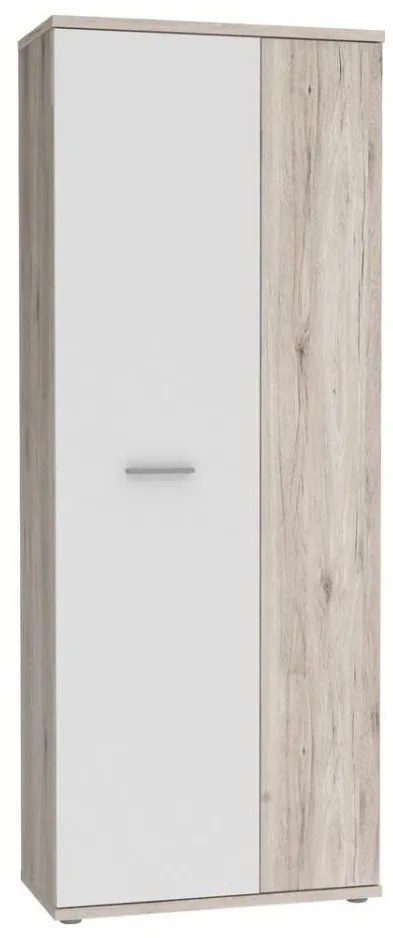 Komód/Cipőtároló SIMO fehér/taupe