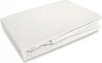 Gumis flanel lepedő 200x220 ecru