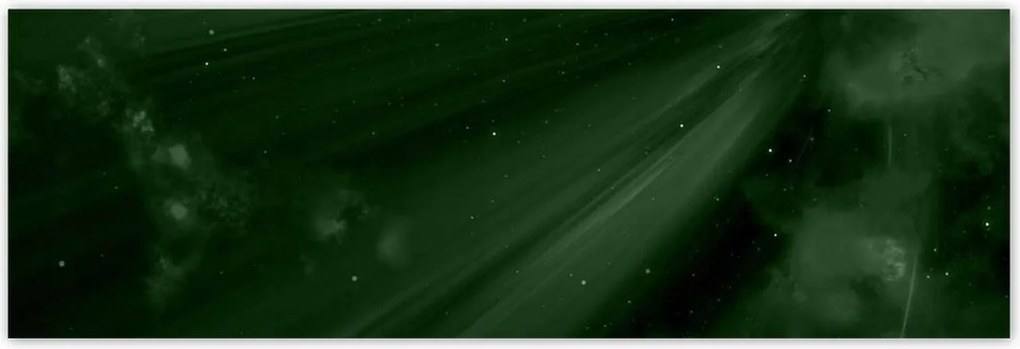 Poszterek 200x66 Palackzöld Kozmosz