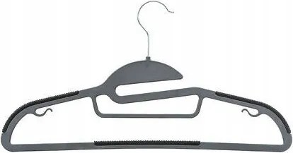 8 db-os többfunkciós ruhaakasztó szett szürke