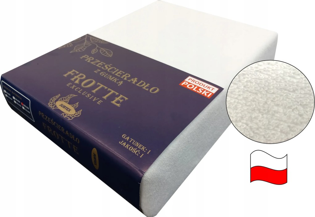 Frotte gumis lepedő Exclusive 120x200 Vastag