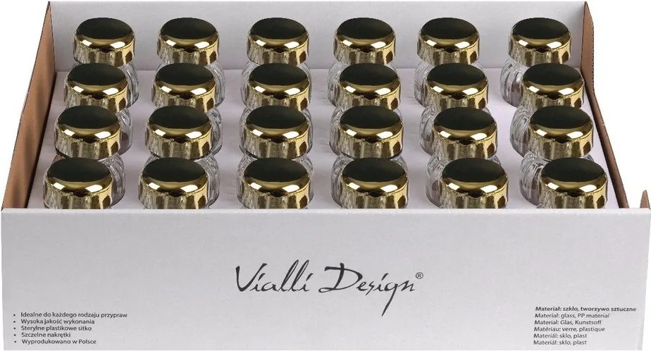 Fűszertartó készlet 24 db-os Vilagio – Vialli Design