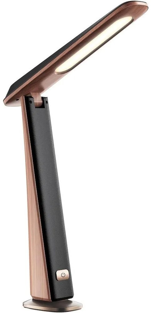 LED dimmelhető, tölthető asztali lámpa TOP LED/4W/5V 1800 mAh 3000/4000/5000K barna/fekete