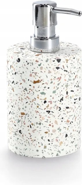Zeller Szappanadagoló cement terrazzo motívum 8.2x16.8cm