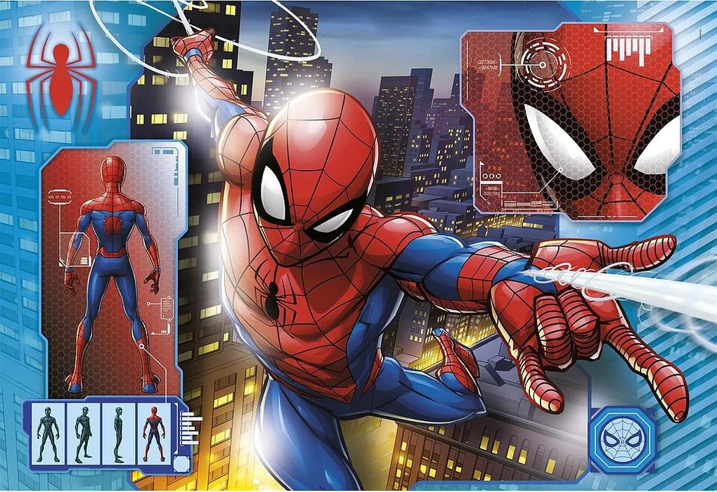 Pókember Suit Diagnostics 24 db-os maxi puzzle Clementoni