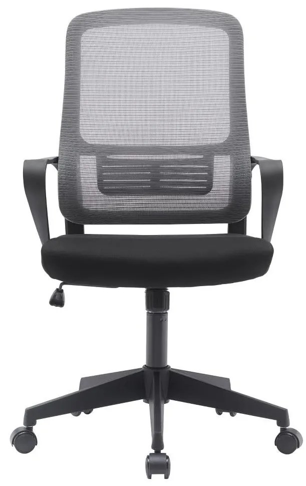 Irodai fotel SALOMI (szürke + fekete). 1091486