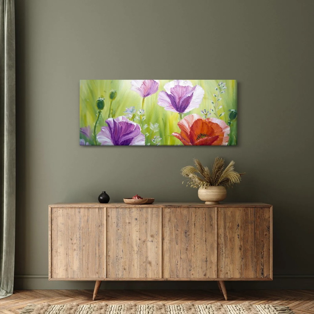 Kép - Pipacsok (120x50 cm)