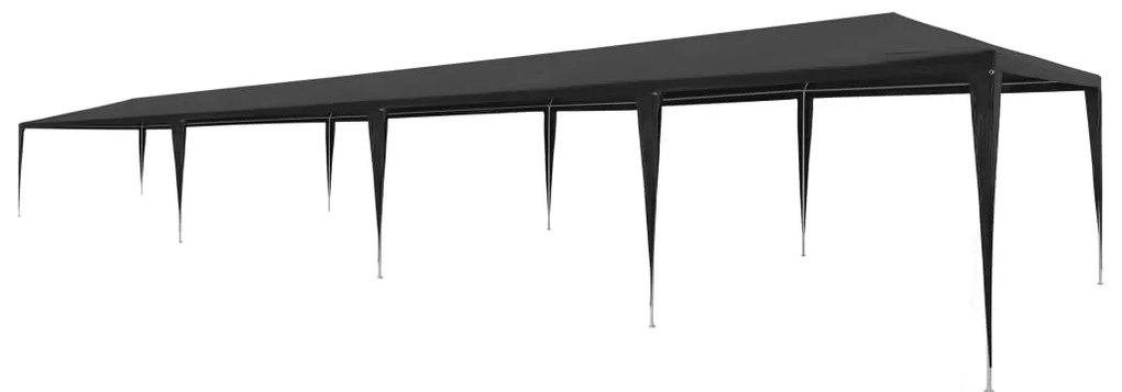 vidaXL antracitszürke PE rendezvénysátor 3 x 12 m