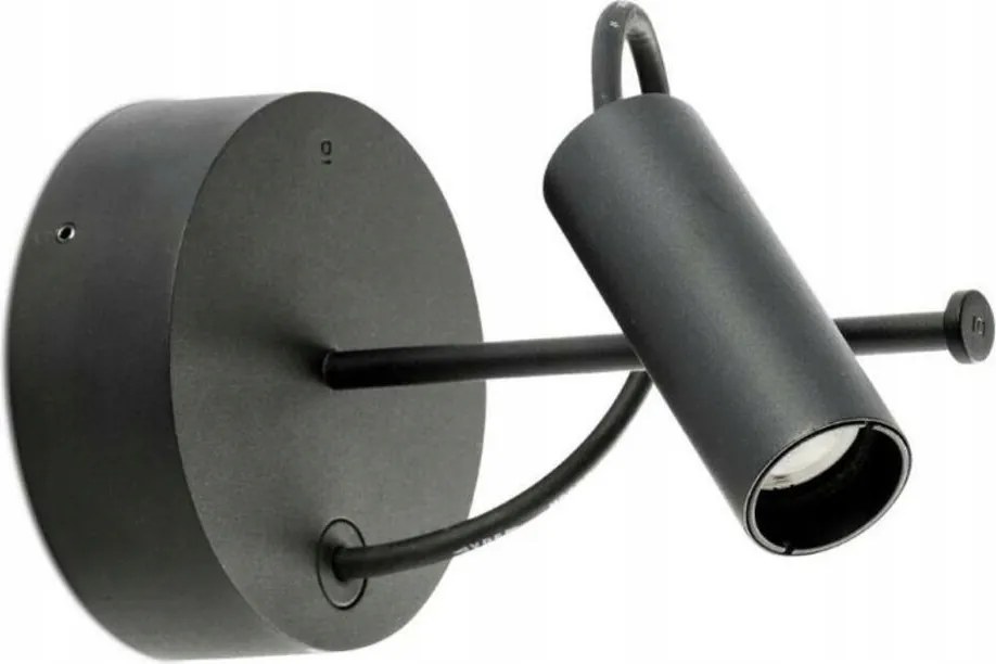 Faro Clap fekete Led fali/mennyezeti lámpa 6W 3000K 38°, IP65