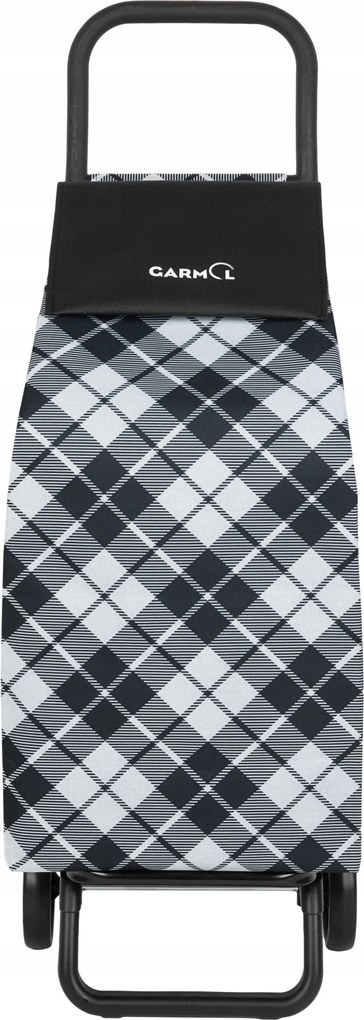 Bevásárló táska Kerekes bevásárlókocsi Kockás Tágas