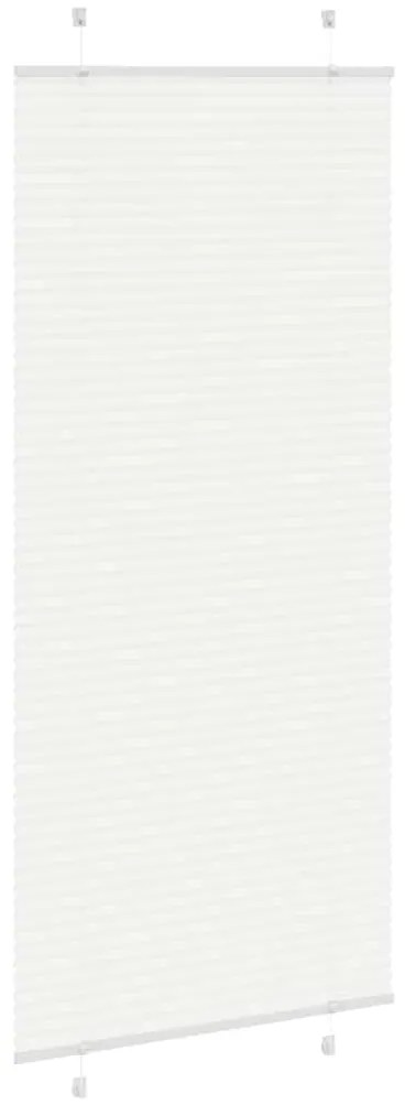 pliszírozott redőny Fehér 95x200 cm szövetszélesség 94,4 cm