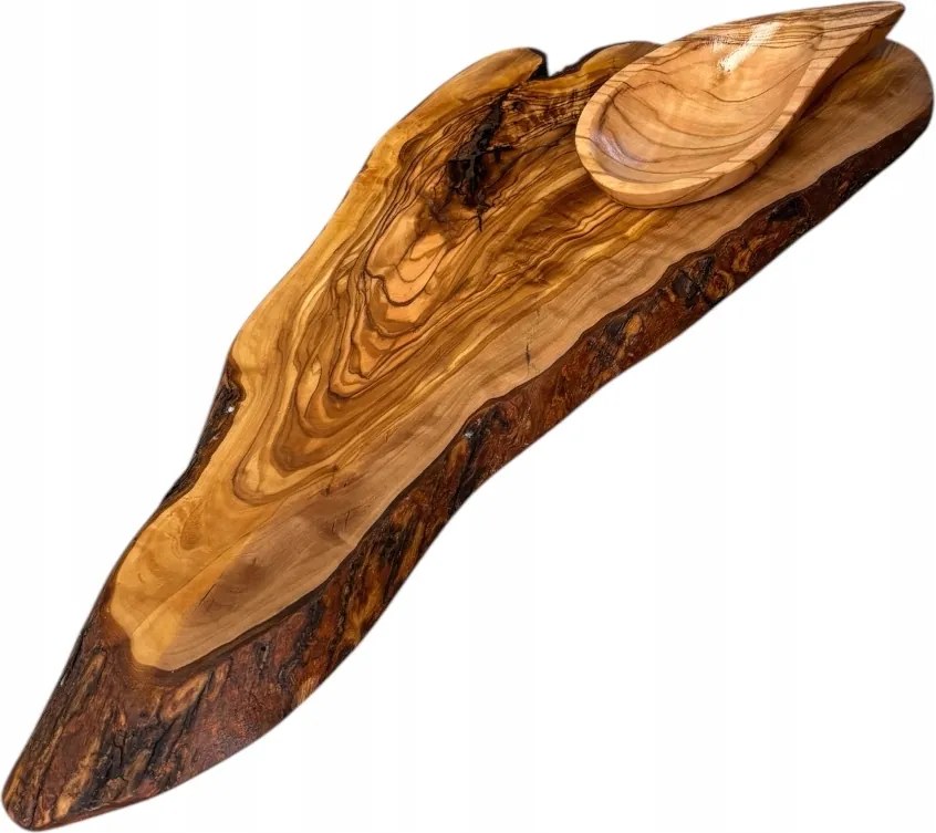 Olajfa deszka DRS40 Felvágottakhoz és Sajtokhoz Olajtállal