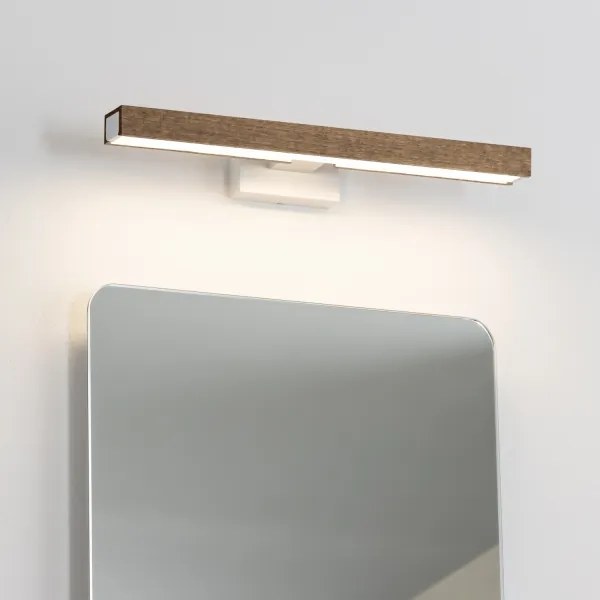 Brilagi- LED Fürdőszobai tükörmegvilágítás WOODY MIRROR LED/8W/230V IP44 tölgy/fehér