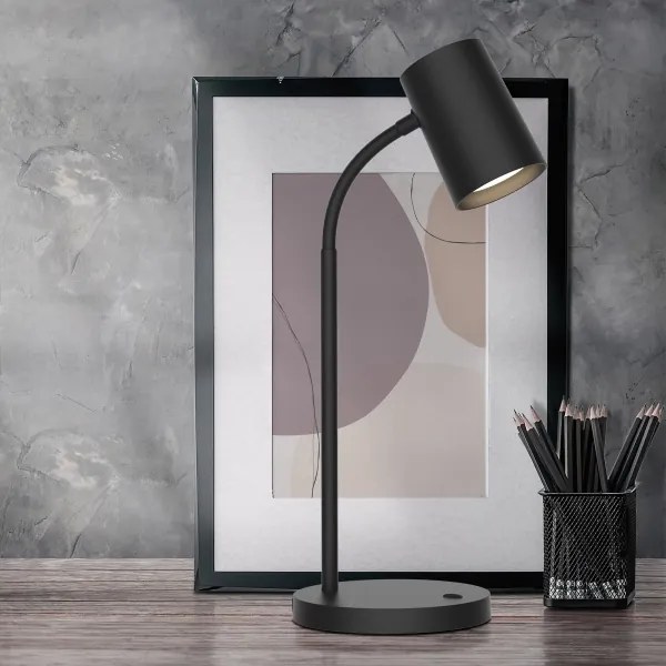 Asztali lámpa FELIX 1xGU10/9W/230V fekete