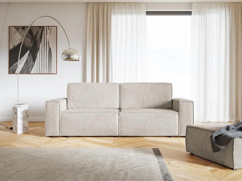 Háromszemélyes kanapé Copenhagen (karamell + fekete). Akció -15%. 1098886