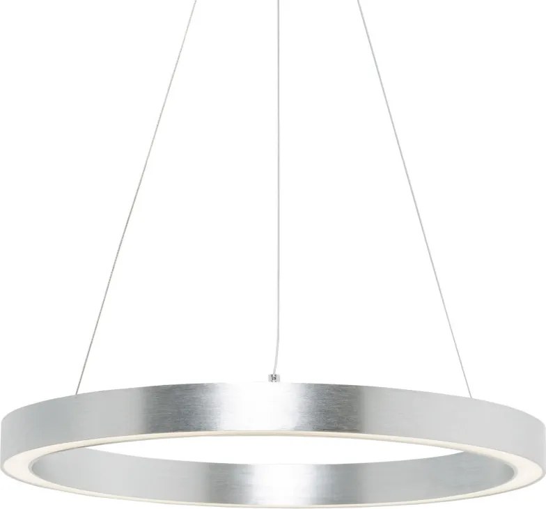 ZUMA LINE PL200910-600-SL CARLO Modern Led Függesztett Lámpa Ezüst LED IP20