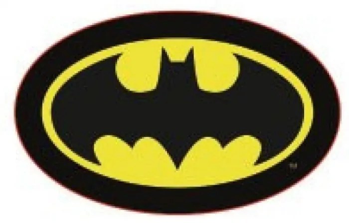 Batman formapárna, díszpárna 37x23 cm