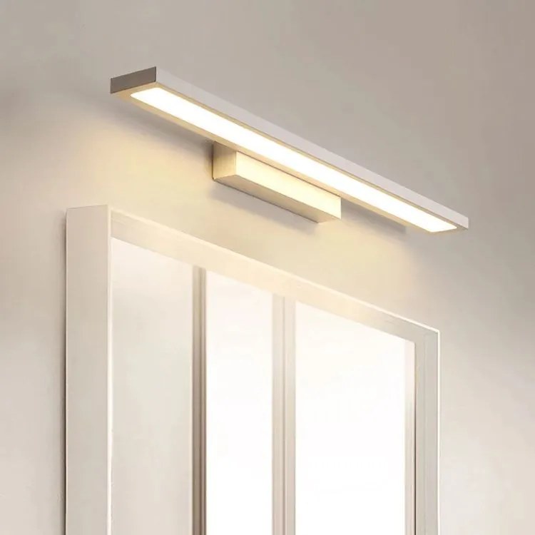 Fali LED LÁMPA APP840-1W TÜKÖR fölött 60CM FLAT Chrom