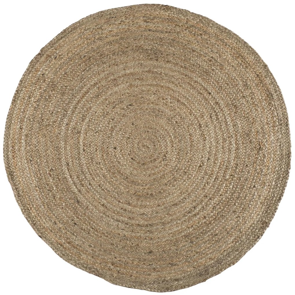 IB Laursen Juta szőnyeg ROUND NATURAL 120 cm